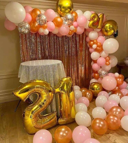 Very Easy Balloon Decoration Ideas for Birthday Party at home 