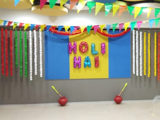 Holi Decoration for Office in Gurgaon and Delhi NCR