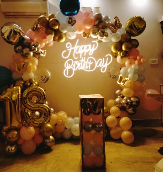 room decoration for birthday in faridabad